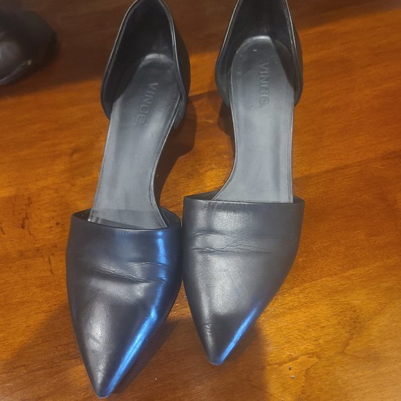 Vince Aurelian Kitten-Heel d'Orsay Pu - Picture 1 of 7